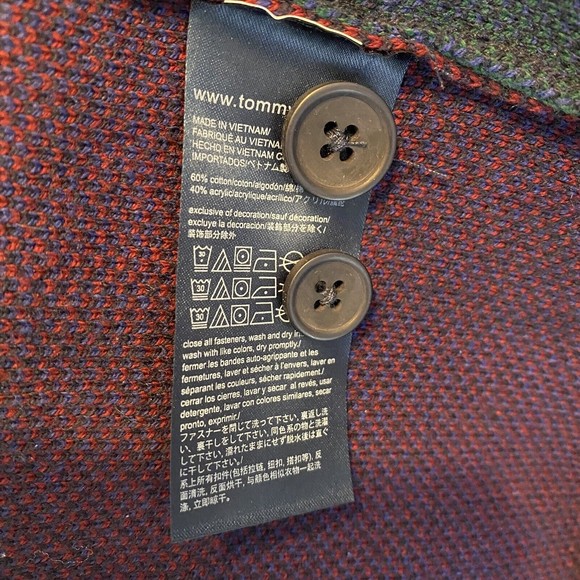 Tommy Hilfiger Mens Sz XL Shacket - Picture 9 of 11